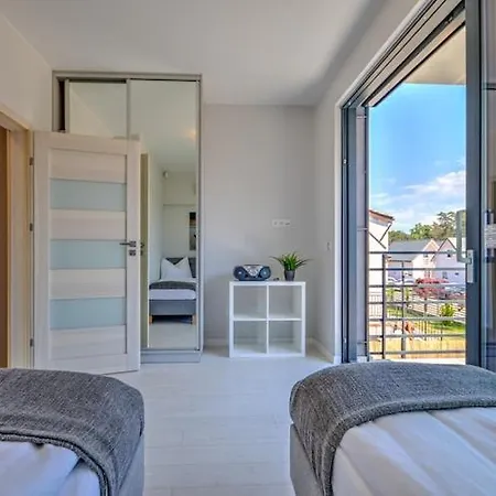 度假居 Holiday Home Pobierowo Near Baltic Beach, Cleaning Included 波别罗沃